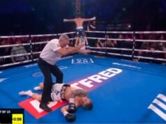 O impressionante nocaute final da carreira do irlandês Glenn Byrne