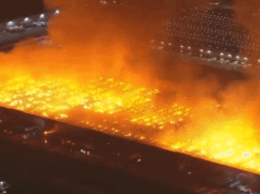 Suspeito sob custódia após incêndio no armazém da Kimberly-Clark em Ontário, Califórnia