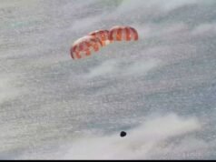 Vídeo: Este é o momento exato do pouso do navio Orion no Oceano Pacífico