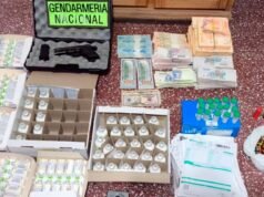 Operação em Chubut: Apreenderam fentanil e propofol enviados em pacote