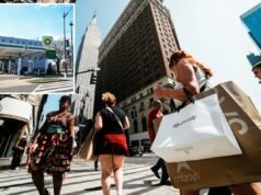 A confiança do consumidor caiu para um nível recorde este mês, revela o estudo – embora os gastos mostrem um vislumbre de esperança