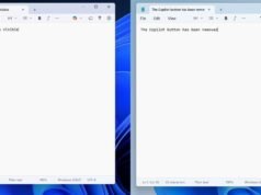 A Microsoft está começando a remover o botão Copilot dos aplicativos do Windows 11