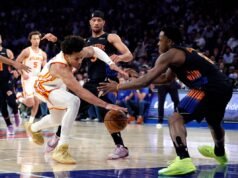 Os Knicks continuam a manter a estrela dos Hawks, Jalen Johnson, sob controle