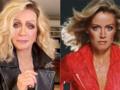 A estrela de ‘Knots Landing’, Donna Mills, responde a um crítico de maquiagem nas redes sociais
