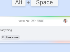 Barras de pesquisa na área de trabalho, como o Google Spotlight para Windows, estão disponíveis para todos