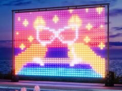 A nova parede de luz LED da Govee vem com uma estrutura autoportante