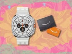 A Amazon está distribuindo um vale-presente grátis de US$ 100 para o Samsung Galaxy Watch Ultra. Como faturar