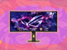 Melhor oferta de monitor de jogos: 25% de desconto no monitor de jogos Asus Rog Strix de 34 polegadas