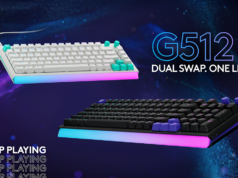 O G512 X é o teclado para jogos mais avançado e personalizável da Logitech.