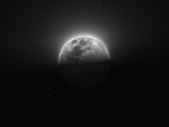 Lua rara – como os fotógrafos capturam o dia e a noite da lua crescente