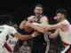 Spurs venceu Trail Blazers sem Wembanyama e assumiu a liderança da série por 2 a 1