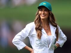 Jenna Sims escolhe seu biquíni do campeonato PGA, Kay Adams ingere algumas batatas fritas e WAGs do draft da NFL!