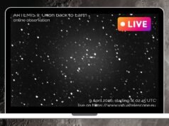 Assista Artemis 2 voar de volta à Terra hoje à noite (9 de abril) ao vivo através do telescópio