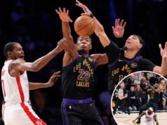 A intensidade defensiva do Lakers faz o Rockets procurar respostas