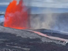 Assista ao vídeo: o vulcão Kilauea, no Havaí, expele lava a 150 metros de altura