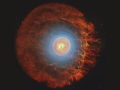 O Telescópio Espacial James Webb observa uma estrela moribunda cercada por misteriosas fulerenos