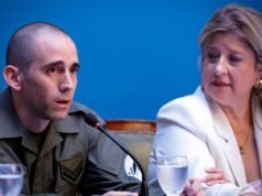 Javier Mili recebeu Nahuel Gallo na Casa Rosada nesta quarta-feira, um mês após sua libertação.