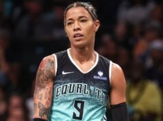 A estrela da WNBA Natasha Cloud culpou a ameaça de bomba no Irã no Domingo de Páscoa de Trump