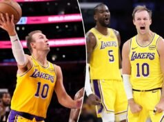 Luke Kennard faz história nos playoffs do Lakers com uma noite de arremessos perfeita na vitória do jogo 1 sobre o Rockets