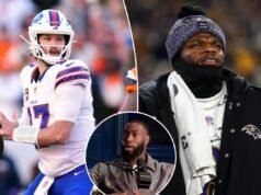 Josh Allen e Lamar Jackson deram veredictos muito diferentes de Charles Omenihu