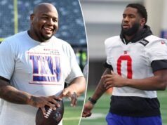 Brian Burns quer Dexter Lawrence como Giants à medida que o drama contratual cresce