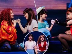 O show de amigos de Schlocky acontece enquanto a Broadway vai e volta