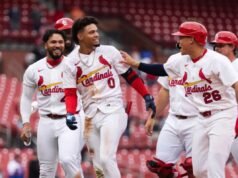 A estrela do St. Louis Cardinals, Masyn Winn, se envolveu em um acidente de carro – horas depois de sua vitória contra o Mets