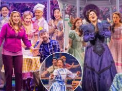 A paródia cansada da Era de Ouro da Broadway estava lá, ‘faça