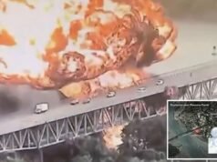 Vídeo selvagem mostra bola de fogo incinerando a Ponte das Américas no Canal do Panamá, matando uma pessoa