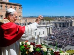 Um alerta de guerra no Médio Oriente lançado por Leão XIV na sua primeira Missa de Páscoa como Papa