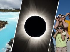 10 eventos épicos do eclipse solar total na Espanha e na Islândia em 12 de agosto de 2026