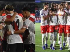 River visita o Red Bull Bragantino no Brasil em busca de uma vitória importante na Copa Sul-Americana