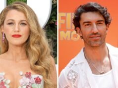 Blake Lively pede ao público que não se “distraia” com seu terno de Justin Baldoni