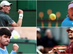 Mentes x Zverev e Alcaraz x Vacherot: Monte Carlo Masters 1000 define seus finalistas