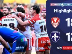 St Helens empata com o Leeds na liderança da Super League após vitória em Wakefield