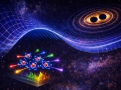 Ondas gravitacionais podem estar escondidas na luz emitida pelos átomos