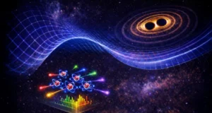 Ondas gravitacionais podem estar escondidas na luz emitida pelos átomos