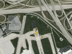 UPS Boeing 767 aborta pouso no aeroporto de Louisville devido à pista fechada