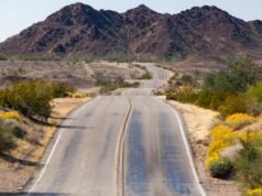 Uma viagem na primavera da Interstate 78 por Julian e Borrego Springs