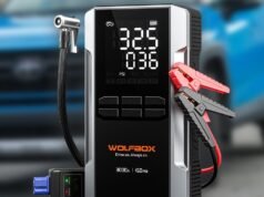 Economize 50% adicionais no arranque de carro sem fio Wolfbox 4 em 1, inflador de pneus, banco de potência e lanterna, agora por apenas US $ 59,99