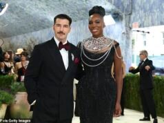 Venus Williams e seu novo marido fazem sua estreia no Met Gala como a ‘traidora’ olímpica Eileen Gu é a manchete das estrelas do esporte em uma extravagância da moda