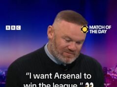 Misterioso Wayne! A previsão EXATA do título da Premier League de Rooney se torna realidade quando o Man City dá vantagem ao Arsenal