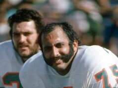 NFL de luto pela morte de Manny Fernandez, duas vezes vencedor do Super Bowl e lenda do Miami Dolphins, aos 79 anos