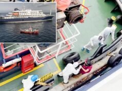 O navio de cruzeiro MV Hondius recusou-se a atracar nas Ilhas Canárias devido ao surto de Hantavírus