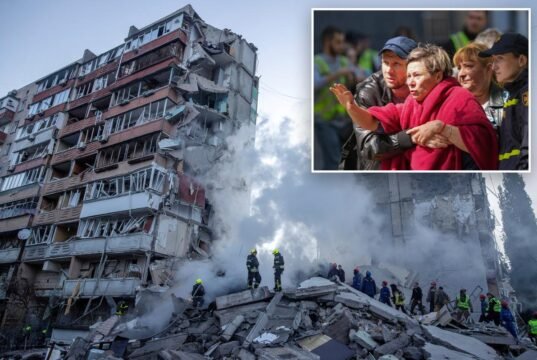 O número de mortos no ataque a um prédio de apartamentos em Kiev aumentou para 24