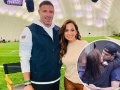 Dianna Russini parecia ‘despreocupada’ em jantar chique em Nova York com o noivo em meio ao escândalo do técnico do Patriots, Mike Vrabel: relatório