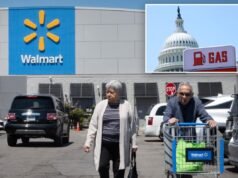 As ações do Walmart despencam à medida que a queda dos preços da gasolina atinge os lucros e prejudica as carteiras dos compradores