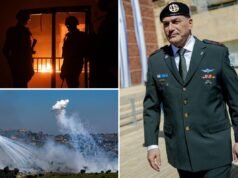 O chefe das FDI diz que o exército está em ‘alerta máximo’ e as operações continuarão ‘enquanto necessário’
