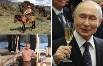 A missão de US$ 26 bilhões de Putin para viver para sempre inclui carne impressa em 3D, transplantes de órgãos e banhos de gelo nus