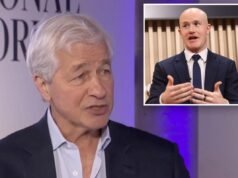 Jamie Dimon, do JPMorgan, critica o CEO da Coinbase, Brian Armstrong